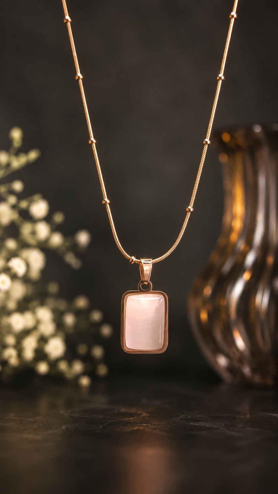 Anti Tarnish Waterproof necklace-W Necklace for Women & Girls - Western Trending Jewellery, 6 Month Guarantee