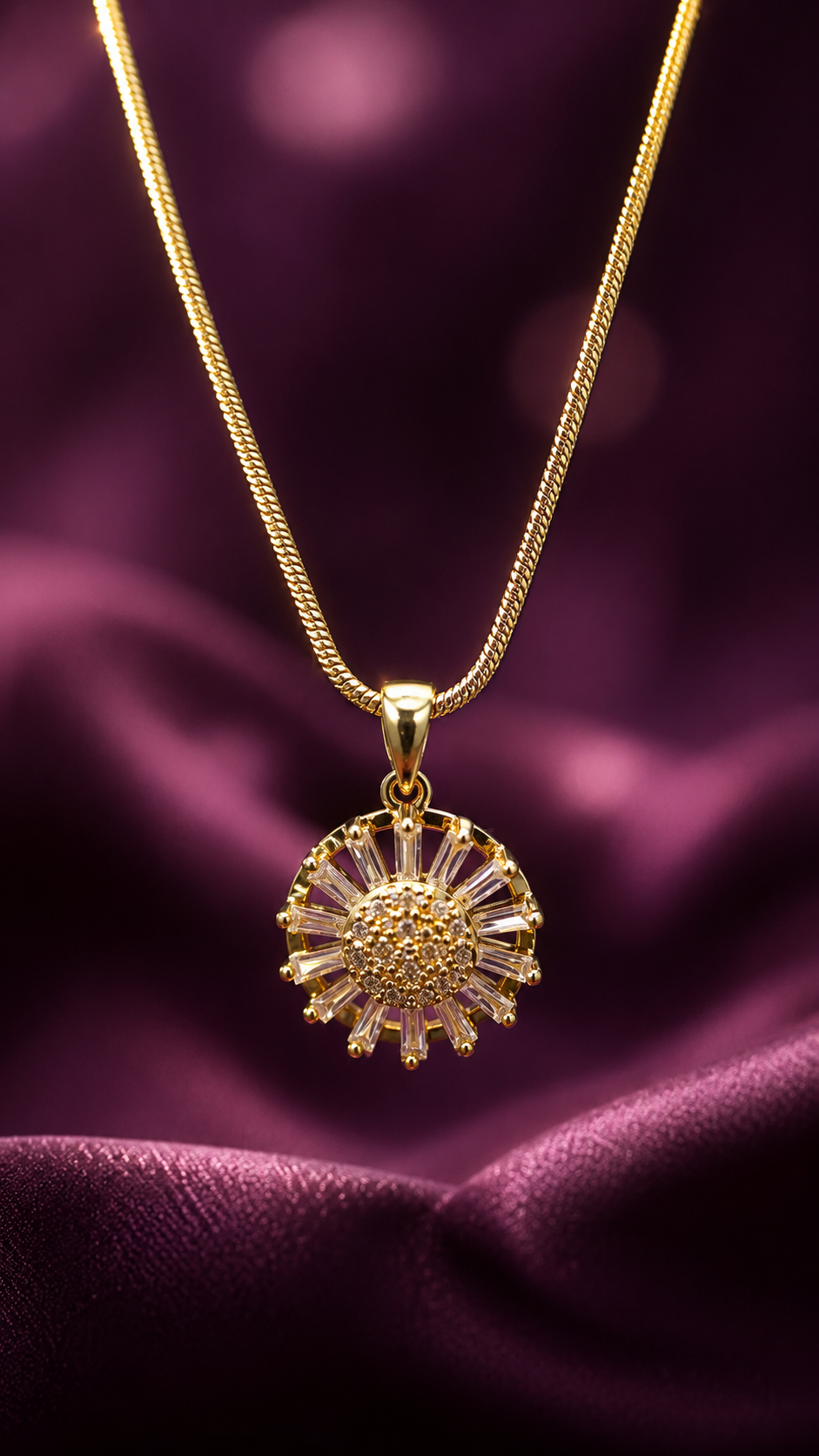 Anti Tarnish Waterproof necklace-R Necklace for Women & Girls - Western Trending Jewellery, 6 Month Guarantee