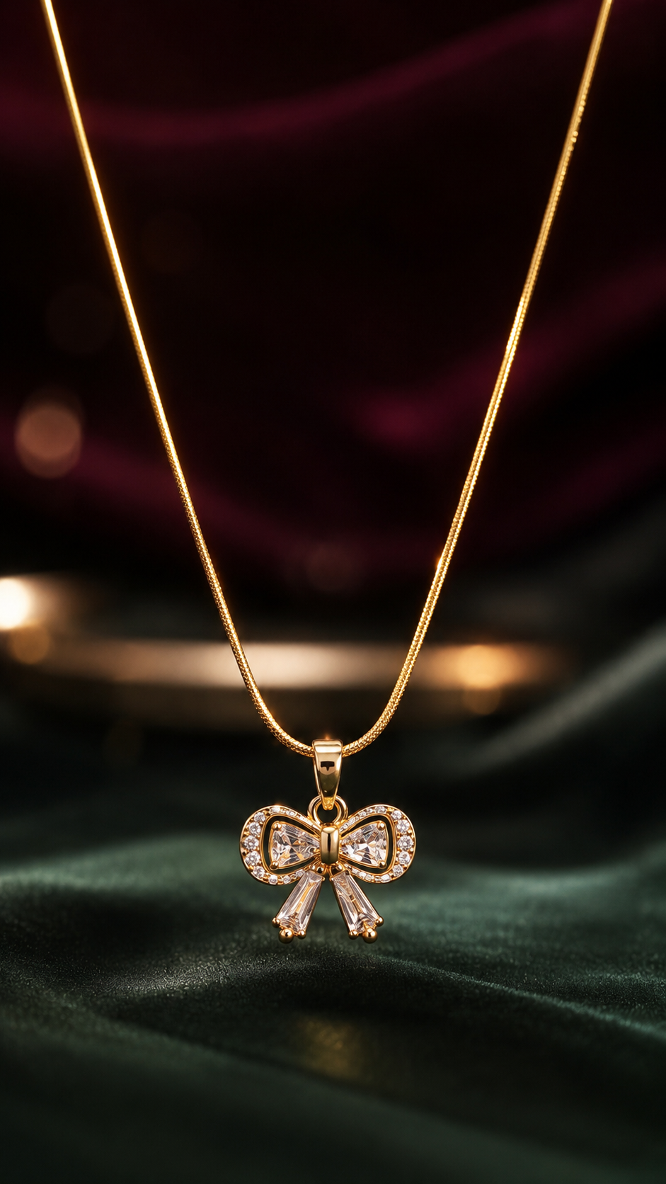 Anti Tarnish Waterproof necklace-S Necklace for Women & Girls - Western Trending Jewellery, 6 Month Guarantee
