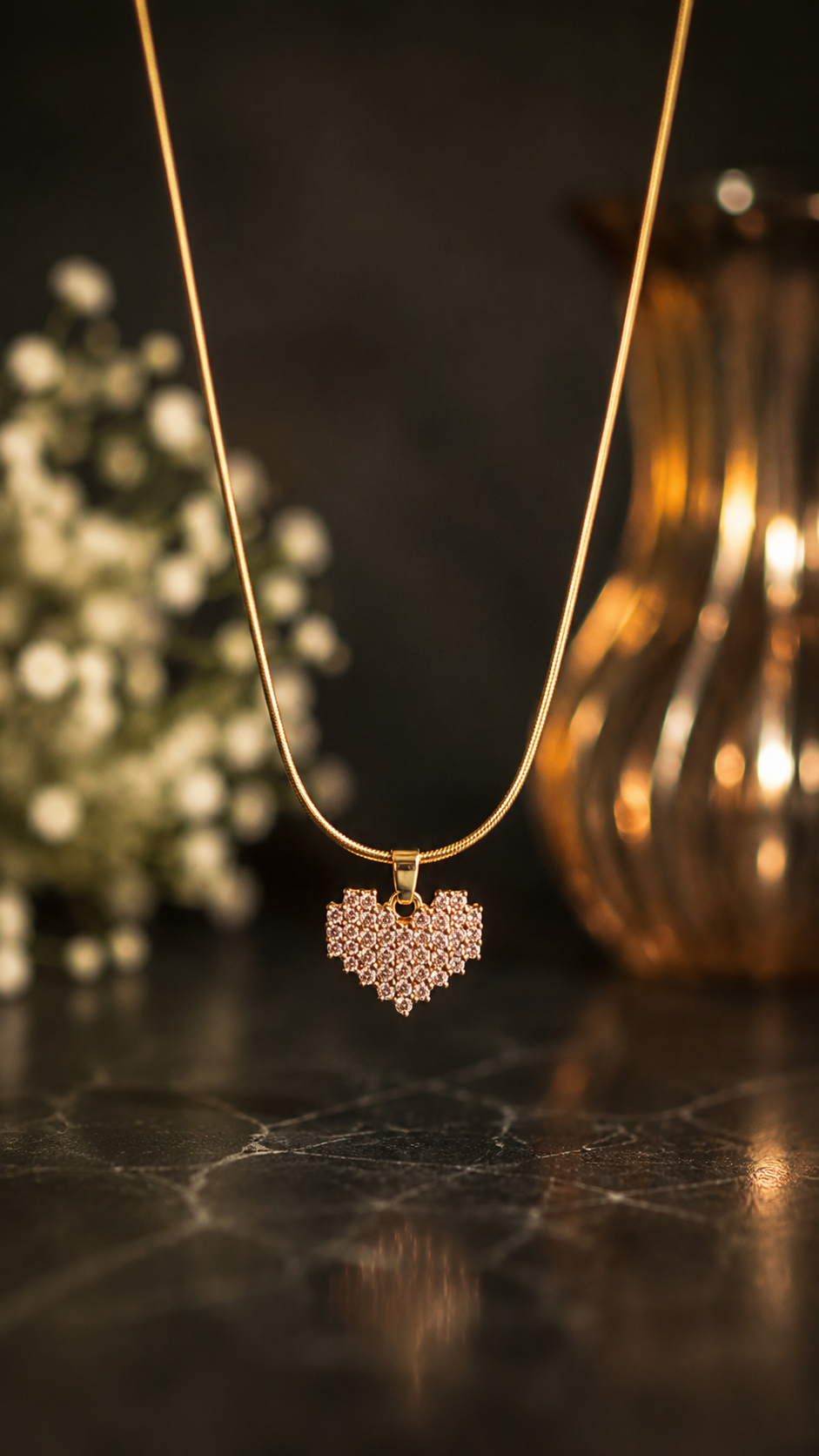 Anti Tarnish Waterproof necklace-AC Necklace for Women & Girls - Western Trending Jewellery, 6 Month Guarantee