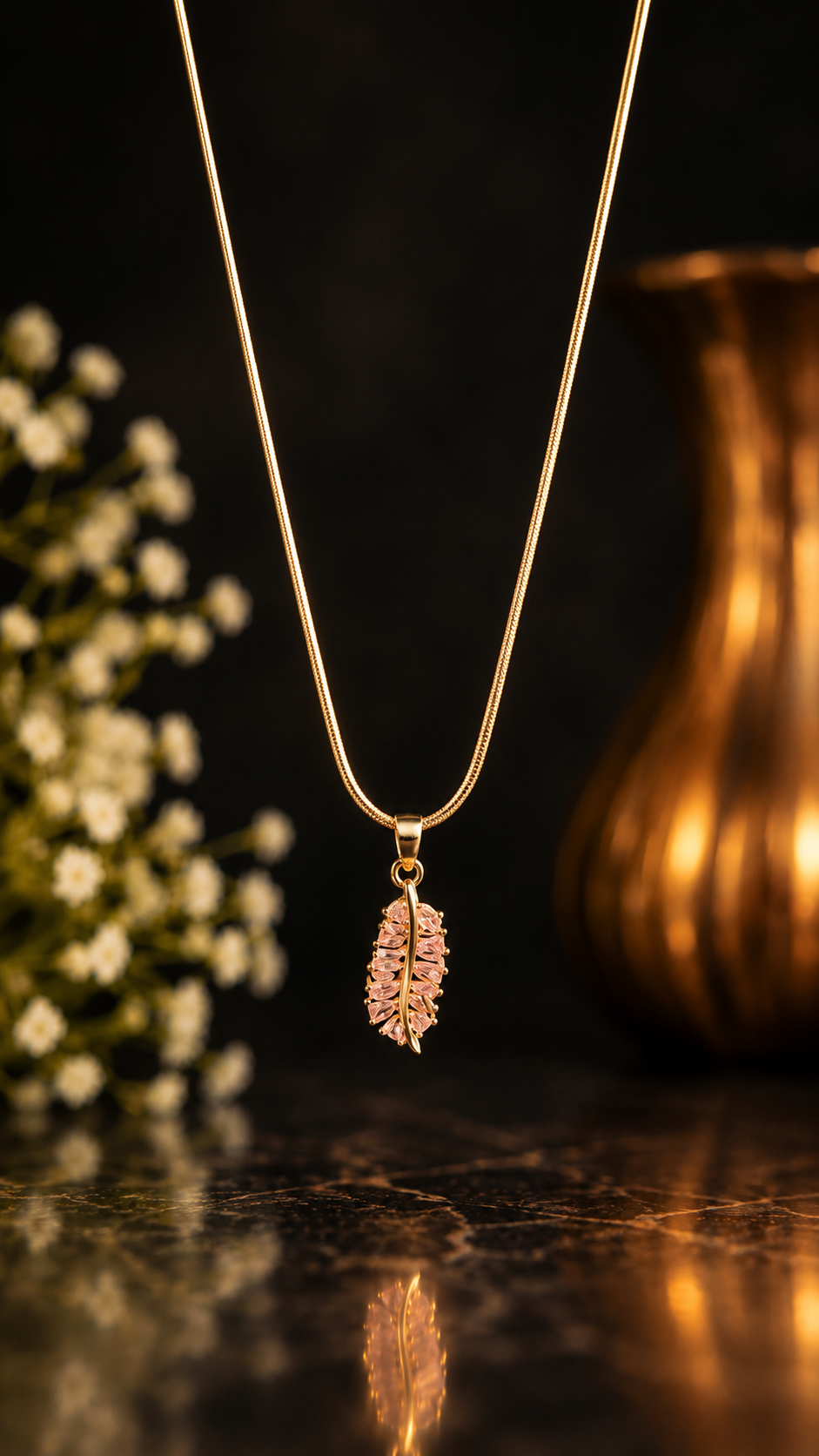 Anti Tarnish Waterproof necklace-AK Necklace for Women & Girls - Western Trending Jewellery, 6 Month Guarantee