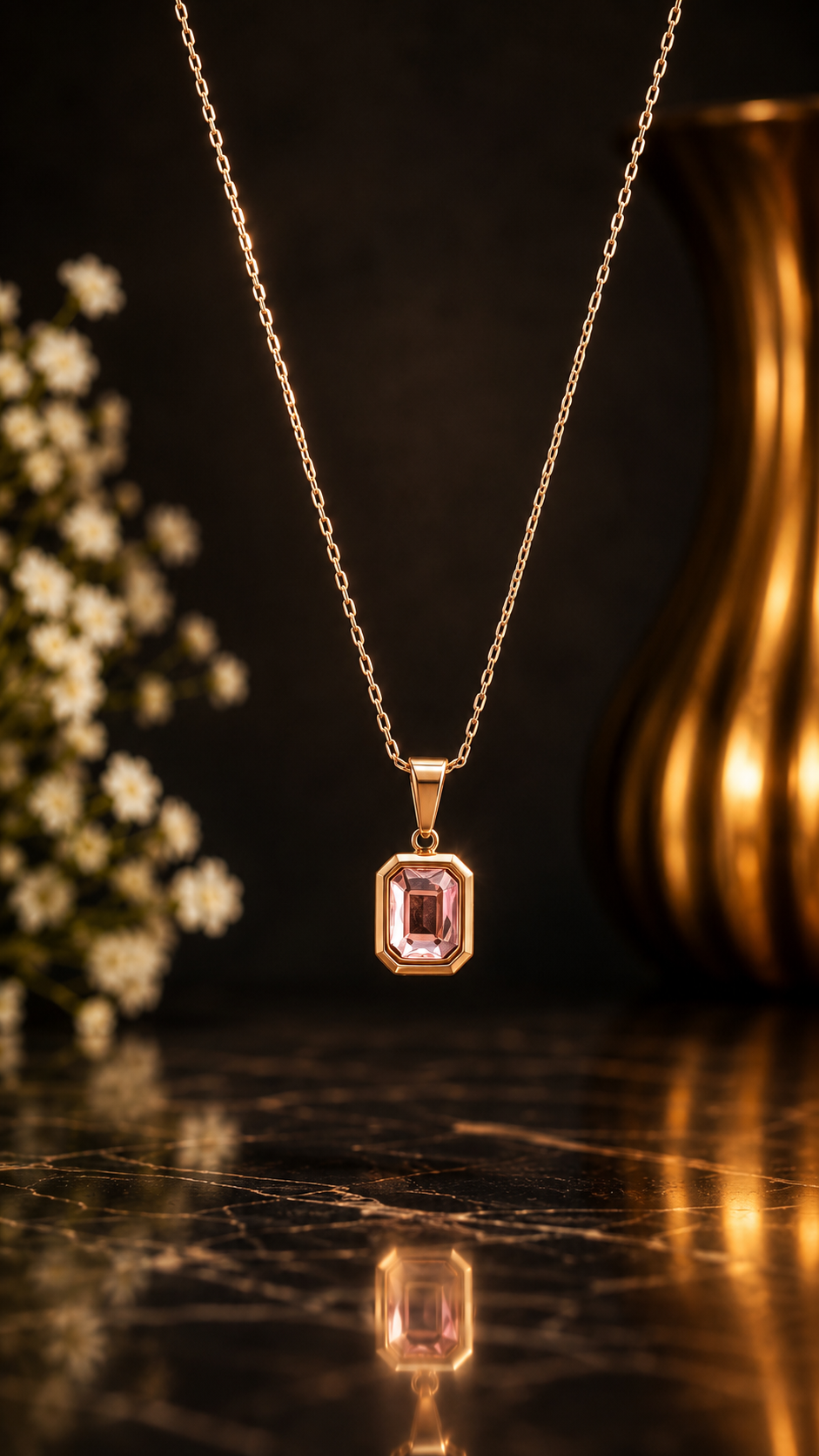 Anti Tarnish Waterproof necklace-AR Necklace for Women & Girls - Western Trending Jewellery, 6 Month Guarantee