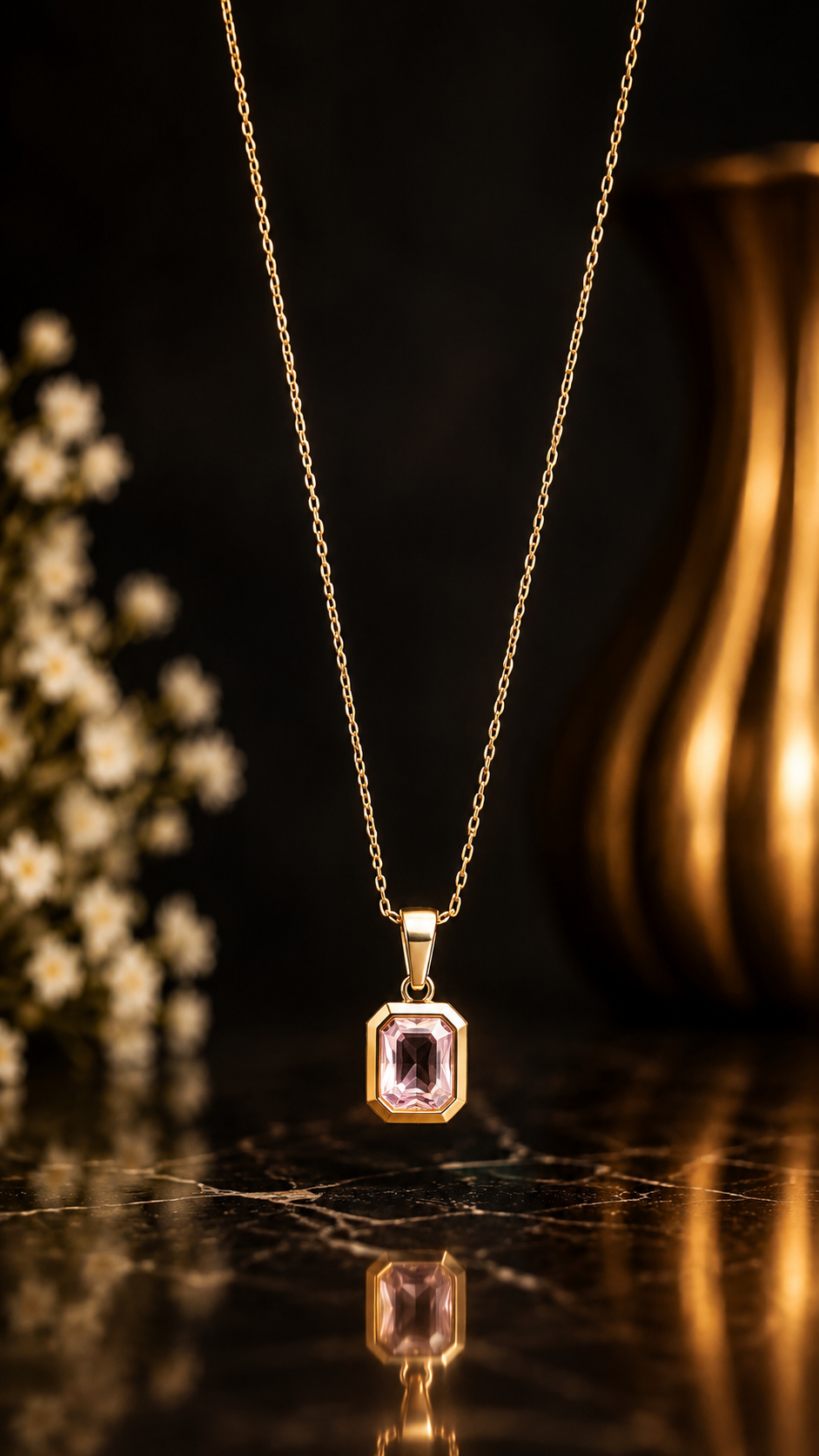 Anti Tarnish Waterproof necklace-AS Necklace for Women & Girls - Western Trending Jewellery, 6 Month Guarantee