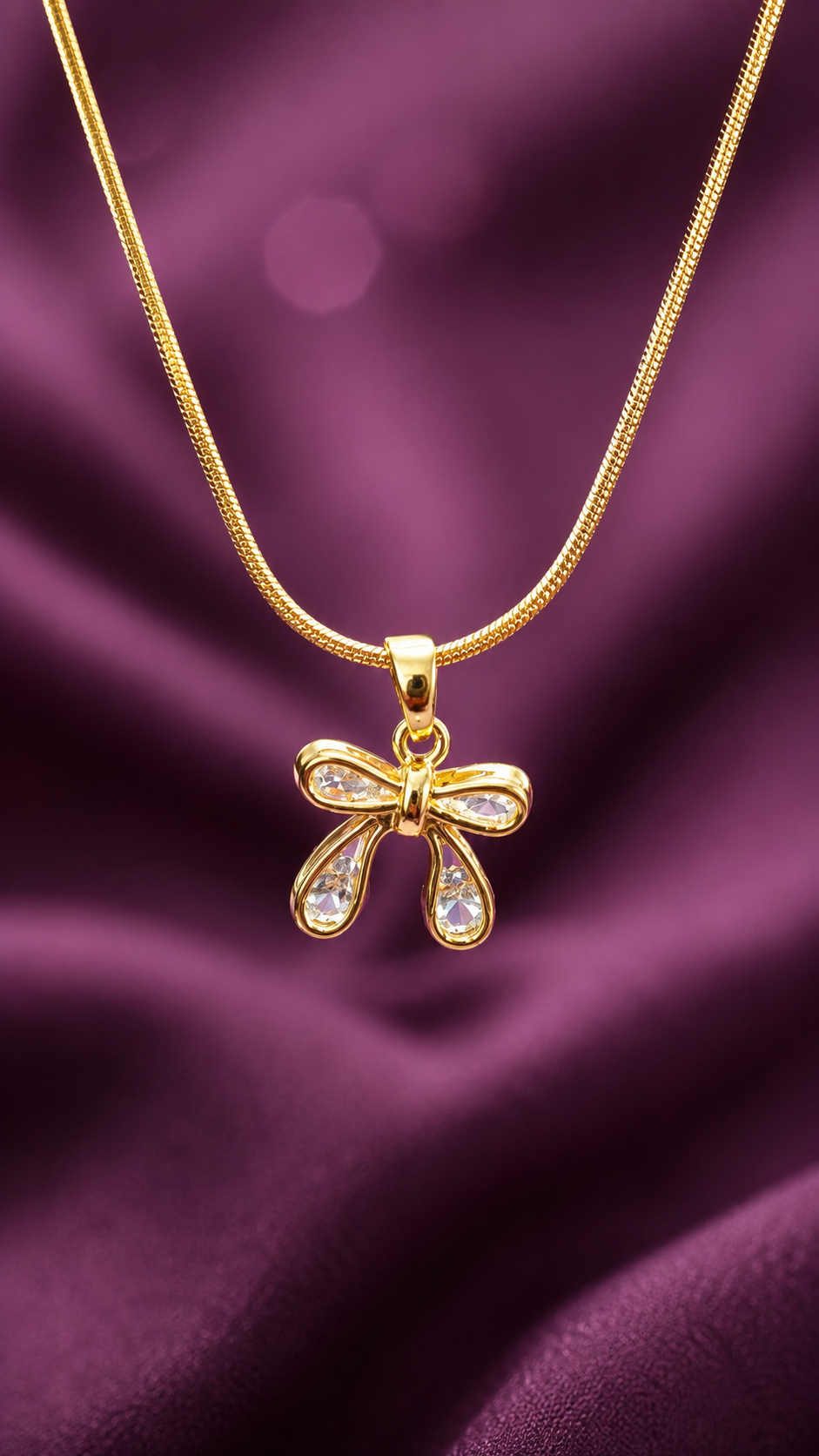 Anti Tarnish Waterproof necklace-O Necklace for Women & Girls - Western Trending Jewellery, 6 Month Guarantee