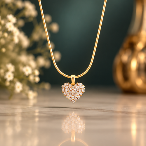 Anti Tarnish Waterproof Necklace-AC Necklace for Women & Girls - Western Trending Jewellery, 6 Month Guarantee