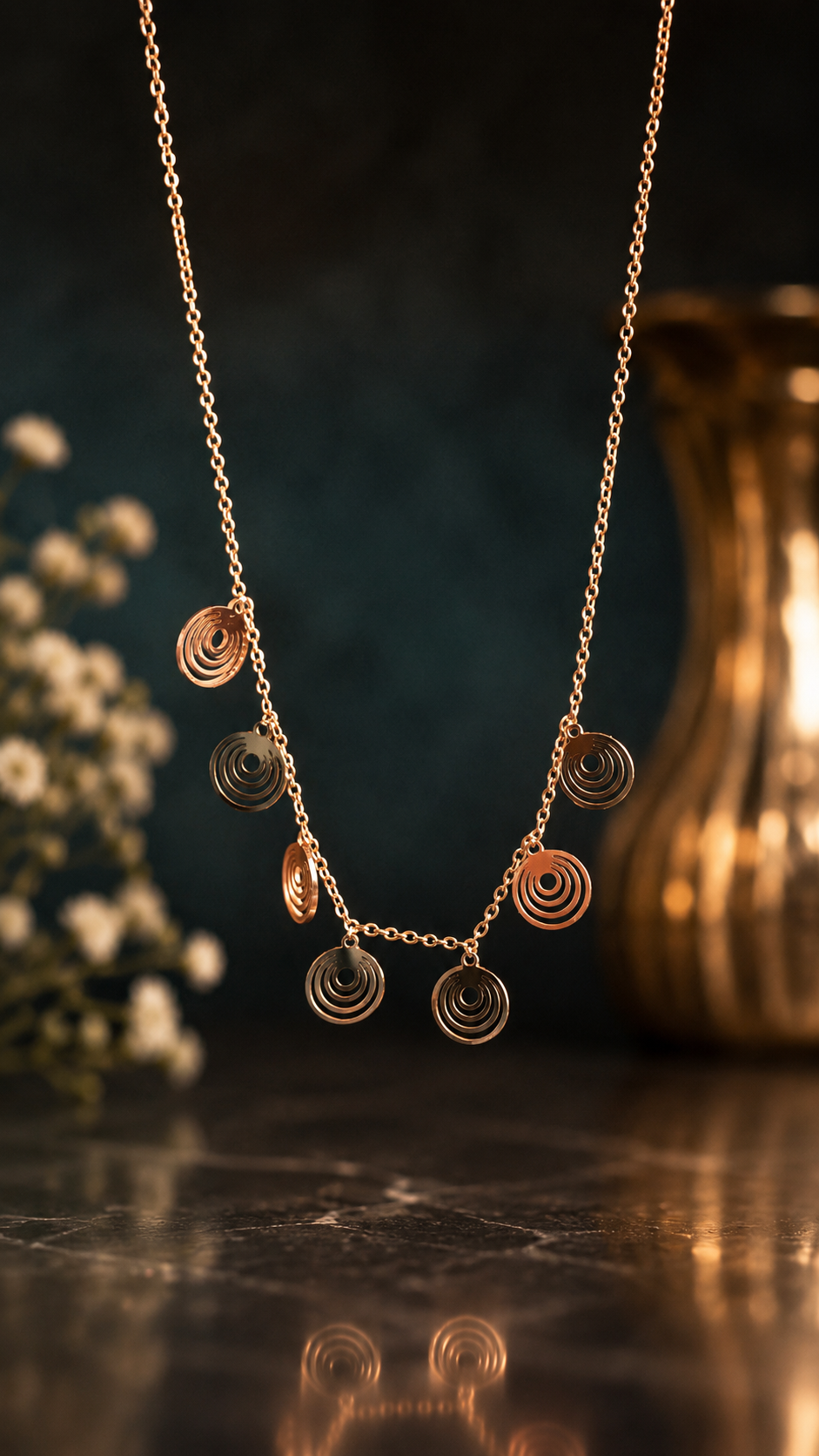 Anti Tarnish Waterproof necklace-AT Necklace for Women & Girls - Western Trending Jewellery, 6 Month Guarantee