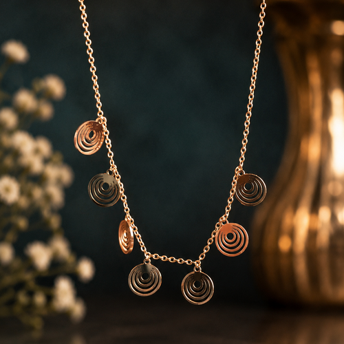Anti Tarnish Waterproof necklace-AT Necklace for Women & Girls - Western Trending Jewellery, 6 Month Guarantee