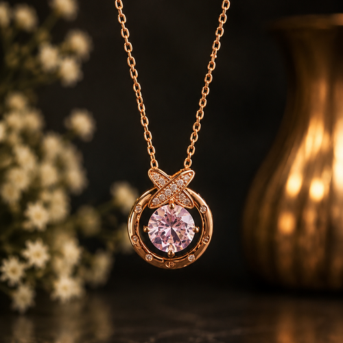 Anti Tarnish Waterproof necklace-AG Necklace for Women & Girls - Western Trending Jewellery, 6 Month Guarantee
