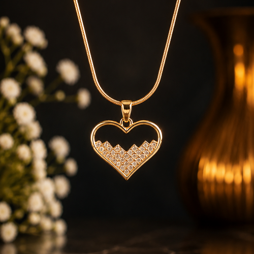 Anti Tarnish Waterproof necklace-AH Necklace for Women & Girls - Western Trending Jewellery, 6 Month Guarantee