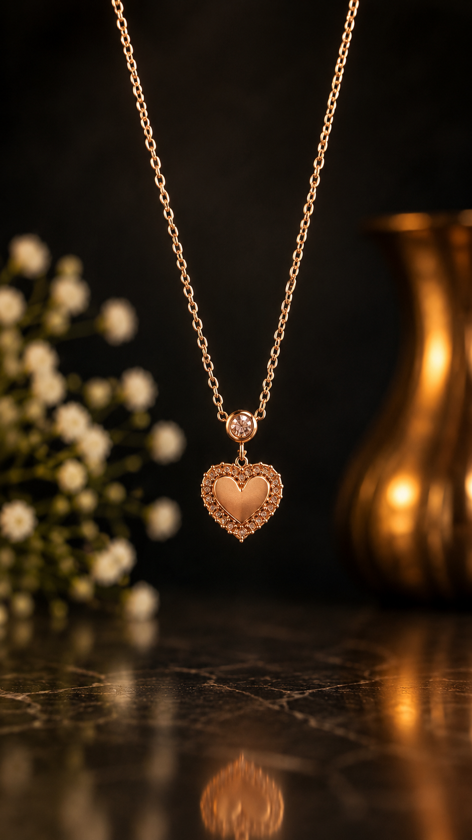 Anti Tarnish Waterproof necklace-AI Necklace for Women & Girls - Western Trending Jewellery, 6 Month Guarantee