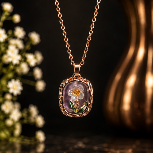 Anti Tarnish Waterproof necklace-AM Necklace for Women & Girls - Western Trending Jewellery, 6 Month Guarantee