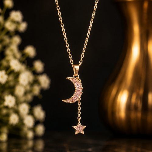 Anti Tarnish Waterproof necklace-AN Necklace for Women & Girls - Western Trending Jewellery, 6 Month Guarantee