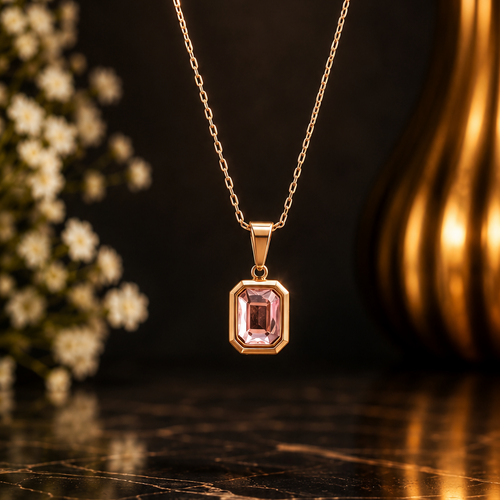 Anti Tarnish Waterproof necklace-AR Necklace for Women & Girls - Western Trending Jewellery, 6 Month Guarantee