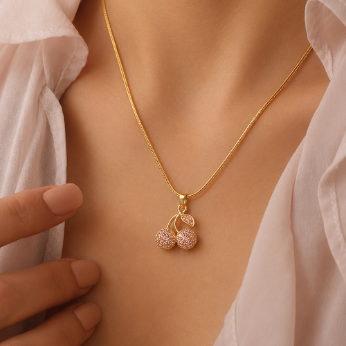 Anti Tarnish Waterproof necklace-AO Necklace for Women & Girls - Western Trending Jewellery, 6 Month Guarantee