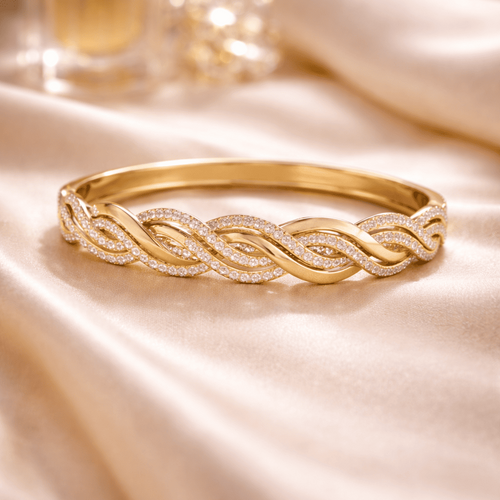 Anti Tarnish Waterproof Bracelet-G Bracelet for Women & Girls - Western Trending Jewellery, 6 Month Guarantee