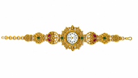 Kashmiri Heritage Watch for Women – Indian Vintage Bracelet Watch | Traditional Heritage Watch for Women