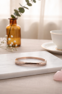 Anti Tarnish Waterproof Bracelet-O Bracelet for Women & Girls - Western Trending Jewellery, 6 Month Guarantee