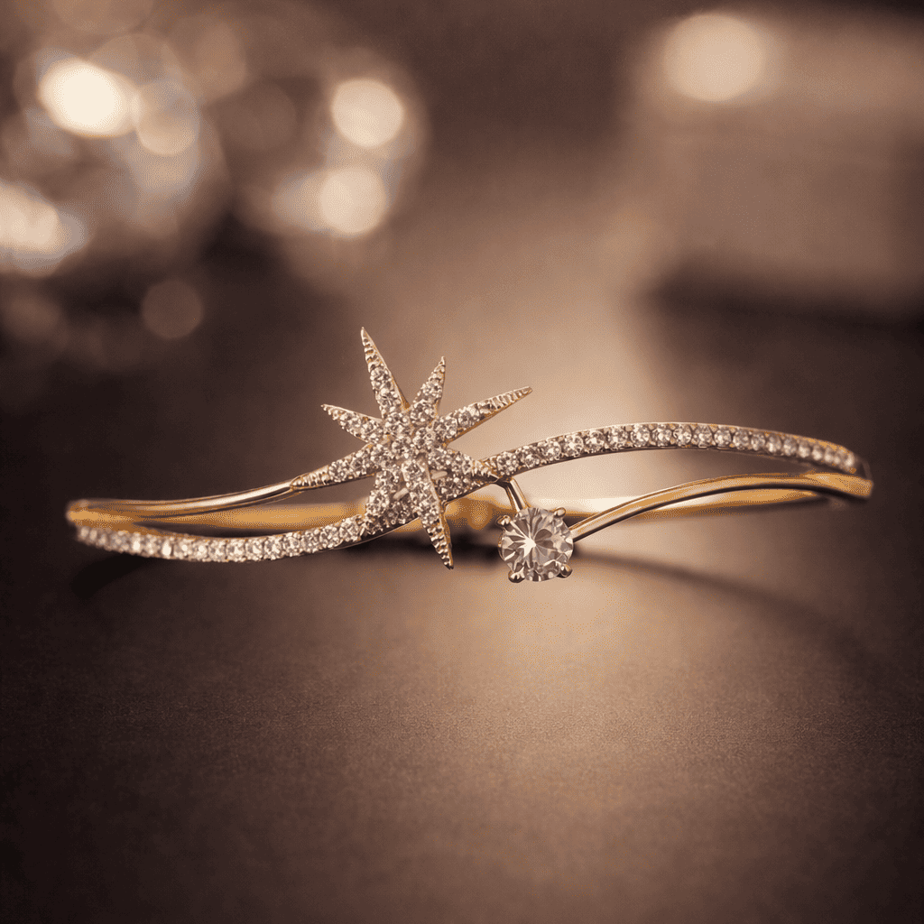 Starlight Luxe Crystal Anti-Tarnish Bracelet for Women | 316 Stainless Steel | 6-Month Warranty