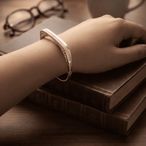 Anti Tarnish Waterproof Bracelet-H Bracelet for Women & Girls - Western Trending Jewellery, 6 Month Guarantee