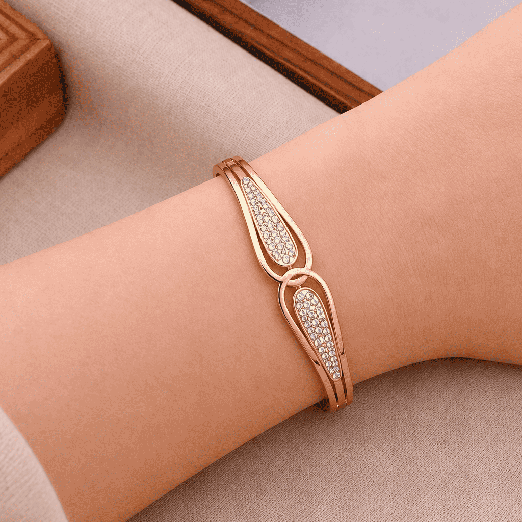 Infinity Glow Anti-Tarnish Korean Bracelet for Women | 316 Stainless Steel | 6-Month Warranty