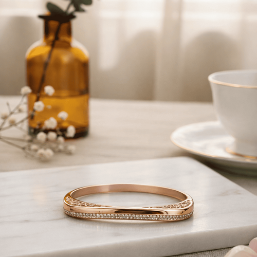 Anti Tarnish Waterproof Bracelet-H Bracelet for Women & Girls - Western Trending Jewellery, 6 Month Guarantee