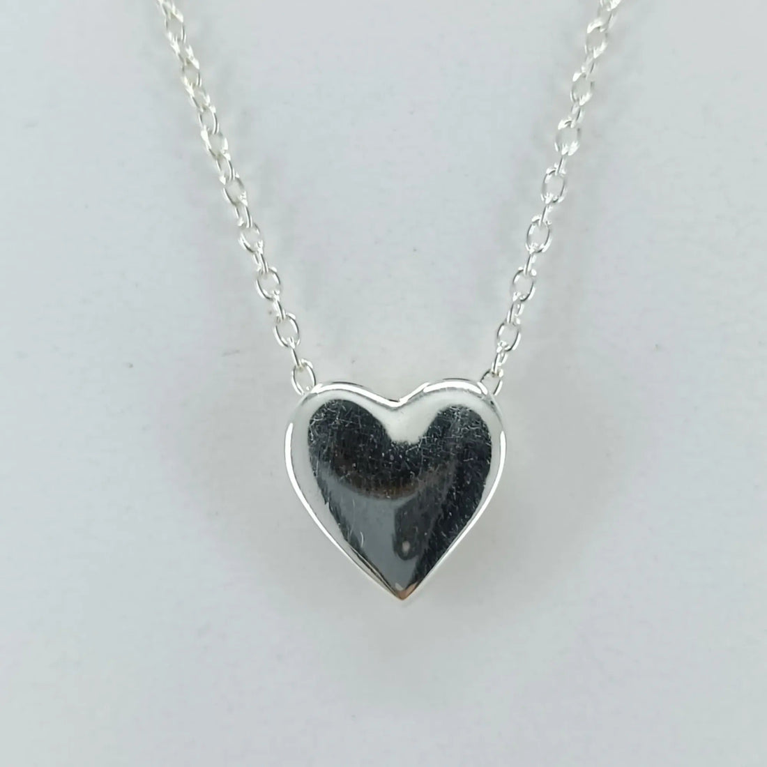 Navya Craft 925 Sterling Silver Handmade Women Necklace with Heart Shape Pendant Jewelry Christmas Anniversary Birthday Valentine Day Gift her wife mother sister