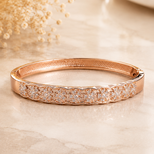 Anti Tarnish Waterproof Bracelet-I Bracelet for Women & Girls - Western Trending Jewellery, 6 Month Guarantee