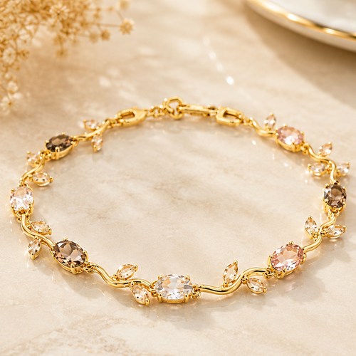 Anti Tarnish Waterproof Bracelet-M Bracelet for Women & Girls - Western Trending Jewellery, 6 Month Guarantee